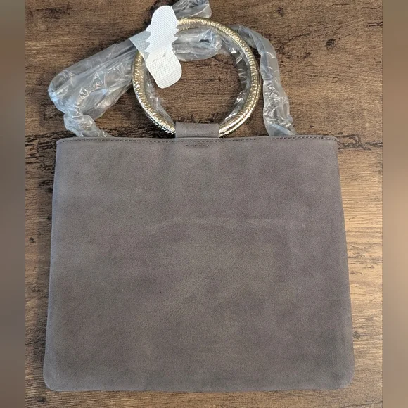 NWT Thacker Le Pouch Leather Suede Crossbody Bag - Picture 2 of 9